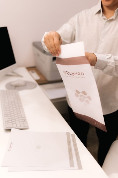 Envelopes personalisados da Digesto